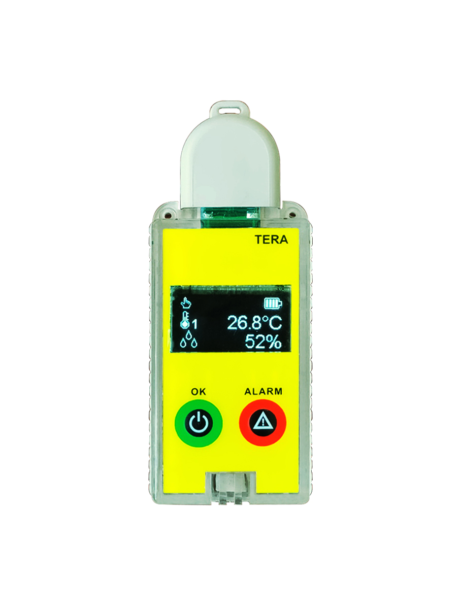 Логер температури DLT-10 (Сертифікація відповідності ЗР ЗВТ по модулю B+F, перша повірка), TERA